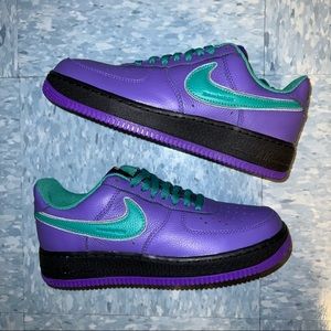 Nike By You Air Force 1 Unique Life Custom Women Sz. 9.5/Men 8 NEW.Rare.purple